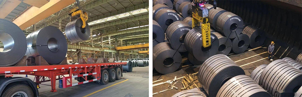 Bobine d'acier laminée à chaud